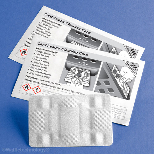 Card Reader Cleaning Card featuring Waffletechnology® - Canswipe