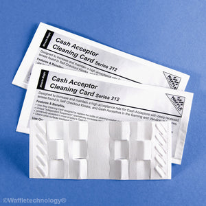 Cash Acceptor Waffletechnology® Cleaning Cards