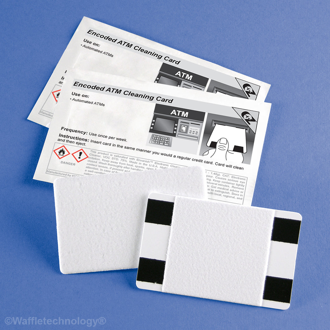 Encoded ATM Cleaning Card - Canswipe