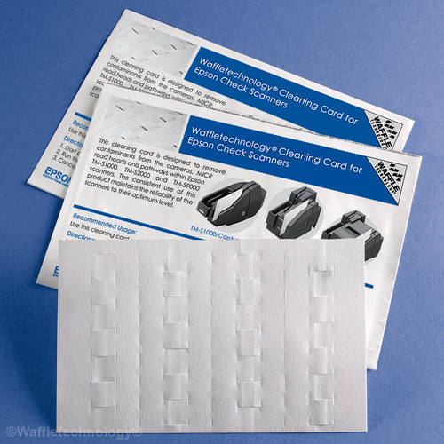 Epson Check Scanner Cleaning Card featuring Waffletechnology® - Canswipe